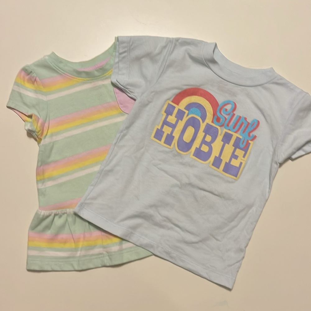 Girl’s Tee Bundle- Surf Tee - Surf Hobie 2T - Picture 1 of 6
